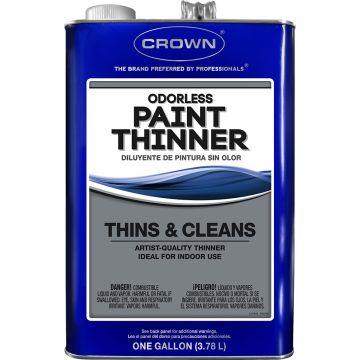 Crown 1gal Odorless Paint Thinner (Case of 4)