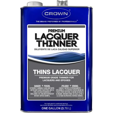 Crown 1gal Premium Lacquer Thinner (Case of 4)