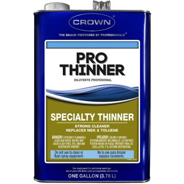 Crown 1gal Pro Thinner (Case of 4)