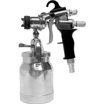 Titan Maxum Elite HVLP Pressure Fed 1-qt Cup Gun w/#3 Pro Set Needle Set