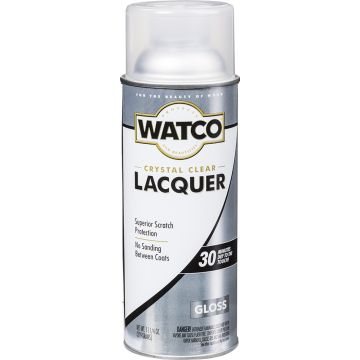 Watco 11.25oz Gloss Clear Lacquer Wood Finish Spray Paint