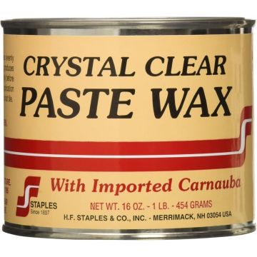H. F. Staples 1Lb Clear Paste Wax