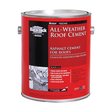 Gardner Gibson 1gal Black Jack Premium Fibered Roof Cement