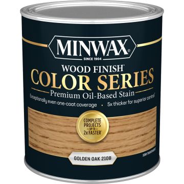 Minwax 1Qt Golden Oak Wood Finish Color Series Interior Stain