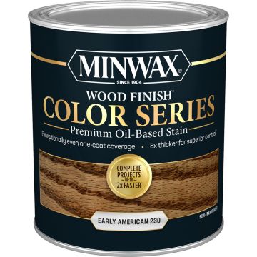 Minwax 1Qt Early American Wood Finish Color Series Interior Stain