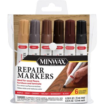 Minwax 6-Color Multipack of Repair Markers