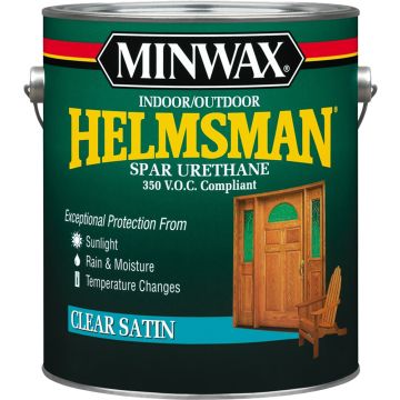 Minwax 1gal Satin Helmsman Interior/Exterior Spar Urethane (High Performance)