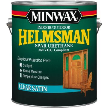 Minwax 1gal Satin Helmsman Spar Urethane (Low Odor)