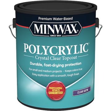 Minwax 1gal Satin Polycrylic
