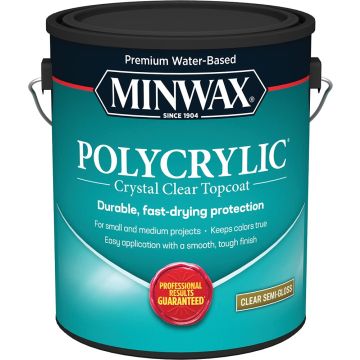 Minwax 1G Semi Gloss Polycrylic