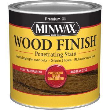 Minwax .5Pt Jacobean 2750 Semi-Transparent Stain (High Performance)