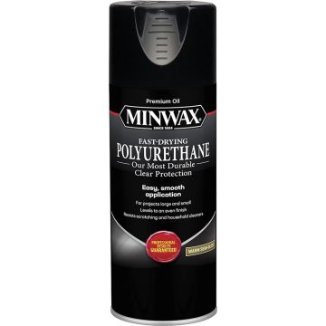 Minwax 11.5oz Semi-Gloss Polyurethane Spray (High Performance)