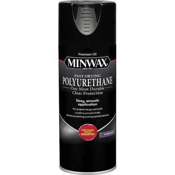 Minwax 11.5oz Satin Polyurethane Spray (High Performance)