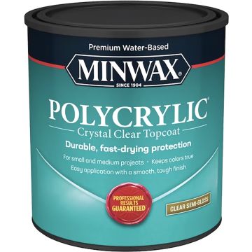 Minwax 1Qt Semi-Gloss Polycrylic