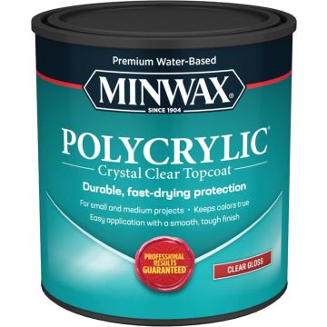 Minwax 1Qt Gloss Polycrylic