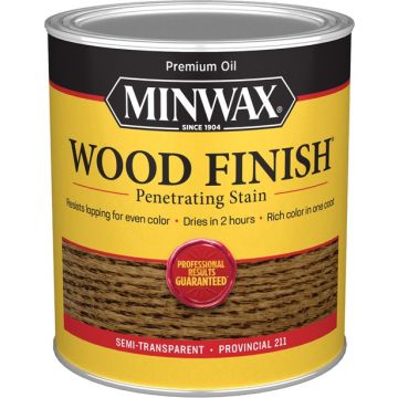 Minwax 1Qt Provincial 211 Semi-Transparent Stain (High Performance)