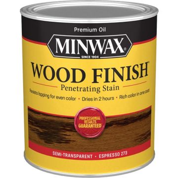 Minwax 1Qt Espresso 273 Semi-Transparent Stain (High Performance)