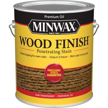Minwax 1gal Provincial 211 Semi-Transparent Stain (High Performance)