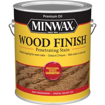Minwax 1gal Special Walnut 224 Semi-Transparent Stain (High Performance)