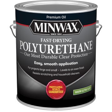 Minwax 1gal Ultra Flat Clear Fast-Drying Polyurethane (High Performance)