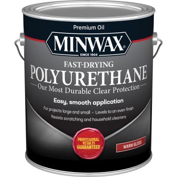 Minwax 1gal Warm Gloss Fast Dry Polyurethane (High Performance)