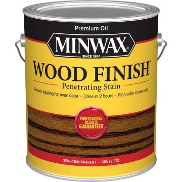 Minwax 1gal Honey 272 Semi-Transparent Stain (High Performance)