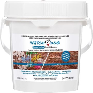 Dumond 1/2gal Wipe Out Graffiti Remover for Porous Surfaces