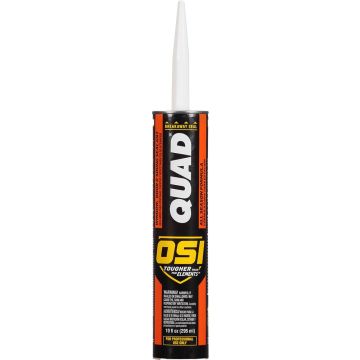 OSI 10oz Clear Quad Window Door & Siding Sealant