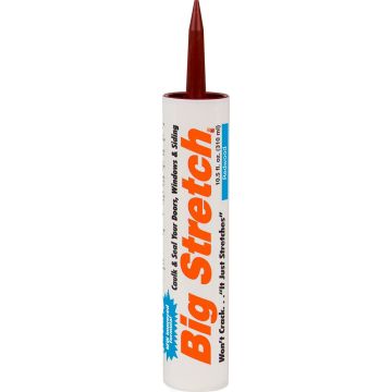 Sashco 10.5oz Redwood Big Stretch Sealant