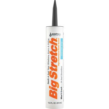 Sashco 10.5oz Charcoal Gray Big Stretch Sealant