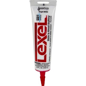 Sashco 5oz White Lexel (High Performance)