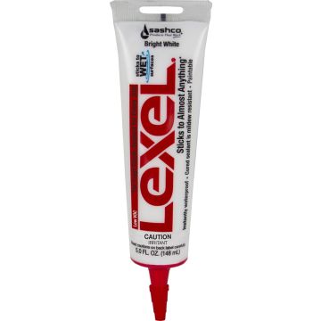 Sashco 5oz White Lexel (Low Odor)