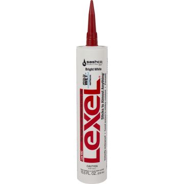 Sashco 10.5oz White Lexel Sealant (Low Odor)