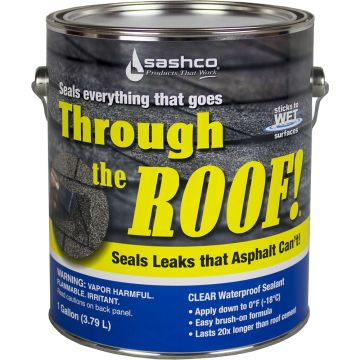 Sashco 1gal Clear Through The Roof (High Performance)