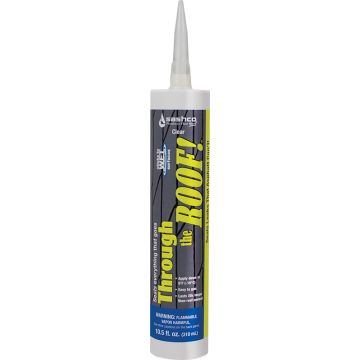 Sashco 10.5oz Clear Through The Roof Clear Caulk (High Performance)