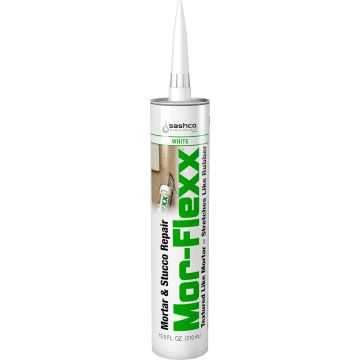 Sashco 10.5oz White Mor-Flexx Mortar & Stucco Repair Sealant