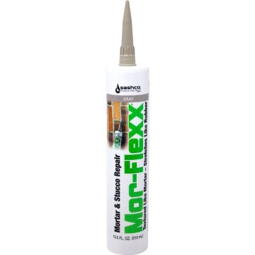Sashco 10.5oz Gray Mor Flexx Mortar & Stucco Repair Sealant