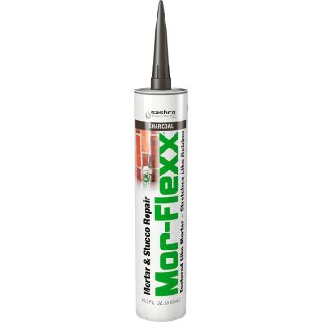 Sashco 10.5oz Charcoal Mor-Flexx Mortar & Stucco Repair Sealant