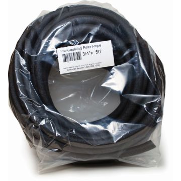 Sashco 3/4" x 50' Coil Pre-Caulking Backer Rod