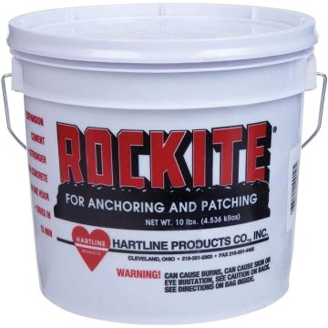 Rockite 10Lb Pail Anchoring & Patching Cement