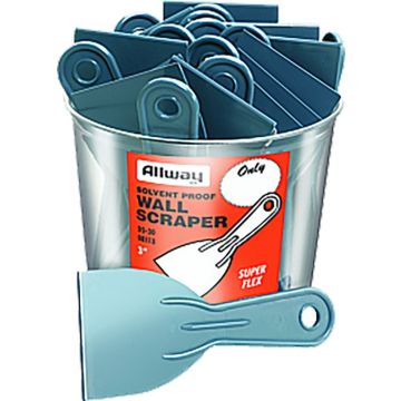 Allway 3" Plastic Putty Knife (Case of 25)