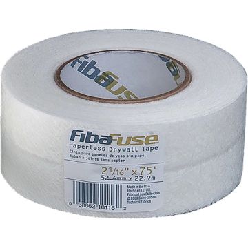 Fibatape 2-1/16" x 75' Creaseless FibaFuse Paperless Drywall Tape