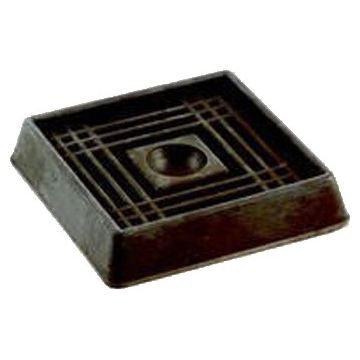 Shepherd 2" Square Rubber Cup (Case of 6)