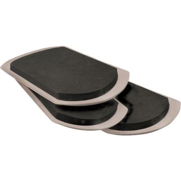 Shepherd 5-3/4" x 9-1/2" Slide Glide II Furniture Movers 4pk