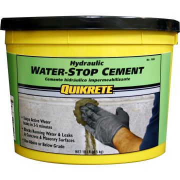 Quikrete 10lb Hydraulic Water-Stop Cement