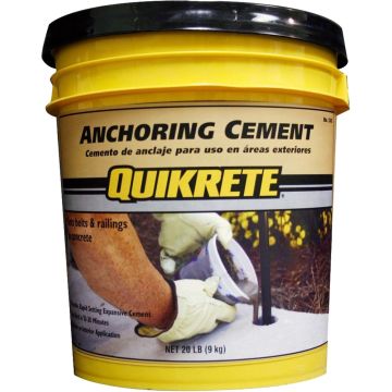 Quikrete 20lb Anchoring Cement - Exterior Use