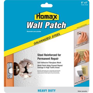 Homax Metal Wall Patches w/ Self Adhesive Mesh