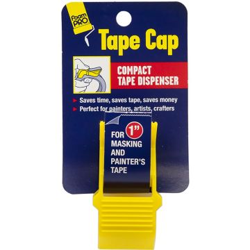 FoamPRO 1" Tape Cap Compact Masking Tape Dispenser