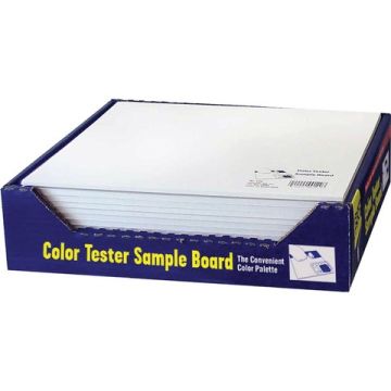 FoamPRO 10" x 12" Color Tester Board (Case of 24)