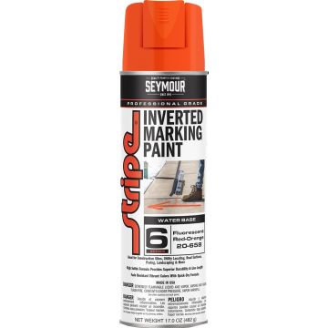 Seymour 20oz (17oz Fill) Fluorescent Red Orange Stripe Inverted Tip Marker